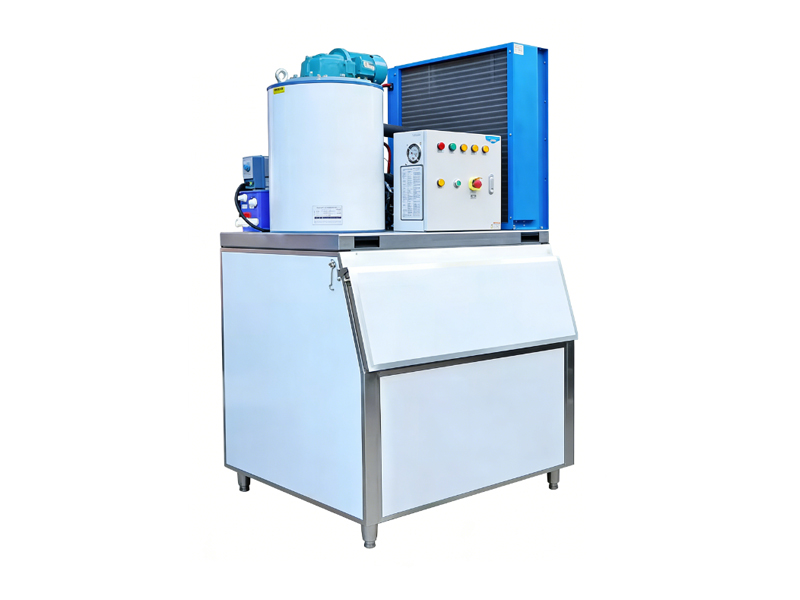 Split type flake ice machine