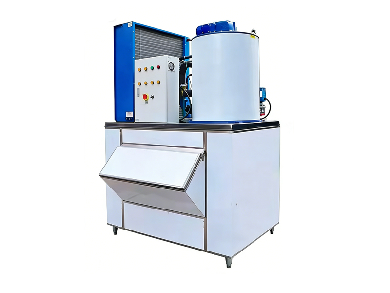 Split type flake ice machine